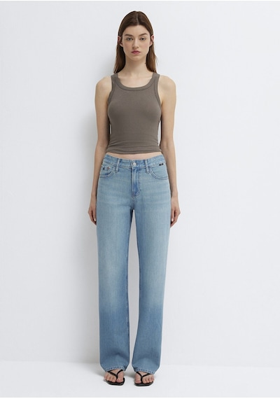 Mavi Lovely Mid Vintage Classic Denim Lacivert