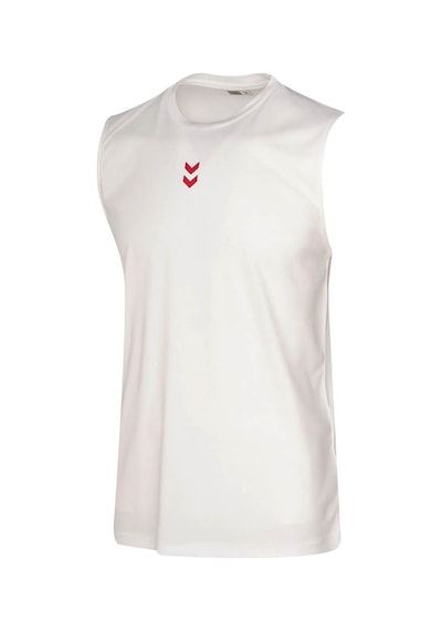 Hummel Hmlsomero Beyaz Erkek Kolsuz T-shirt 912347-9003