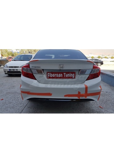 Honda Civic Fb7 Arka Tampon Eki --fibersan Tuning