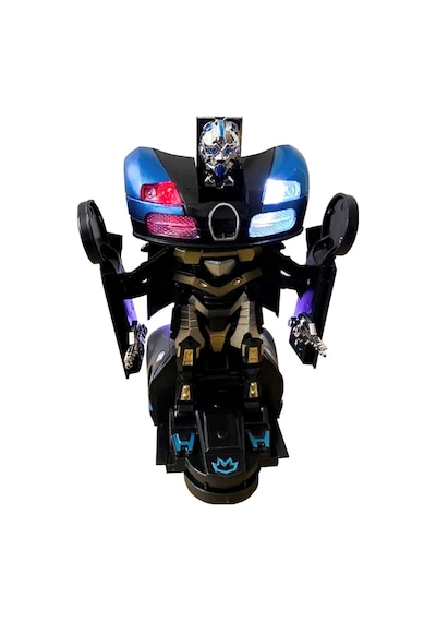 Oyuncak Robota Dönüşen Araba Sesli Işıklı Pilli Transformers  Araç