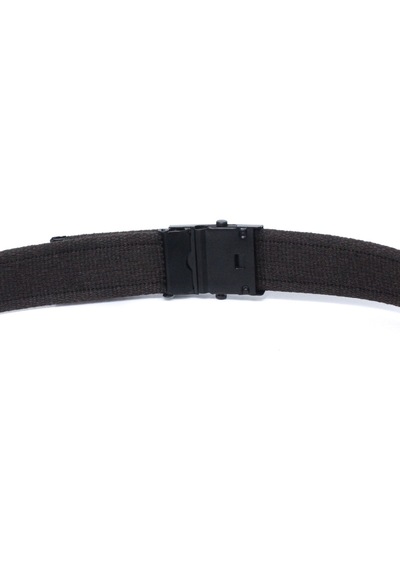 Livze Unisex Siyah Tokalı Kolon Kemeri 4cm Kahverengi Kahverengi