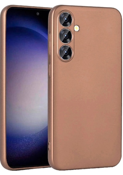 Galaxy Uyumlu S23 Fe Kılıf Zore Premier Silikon Kapak Rose Gold