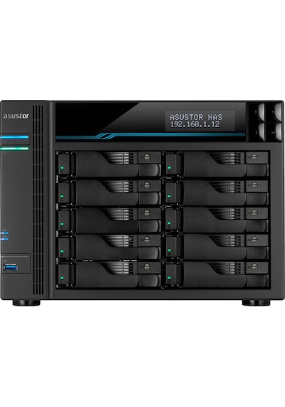 Asustor Lockerstor 10 AS6510T Intel Atom C3538 10 Bay NAS Depolama Birimi