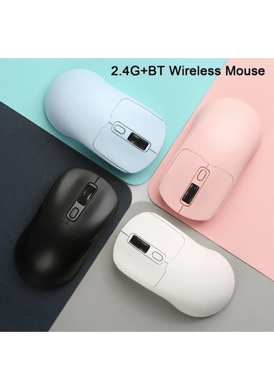 Turcoshop11 Siyah Ergonomik Kablosuz Oyun Mouse Şarjlı 2.4g Windows Mac Ios Uyumlu Düşük Gecikme Diğer