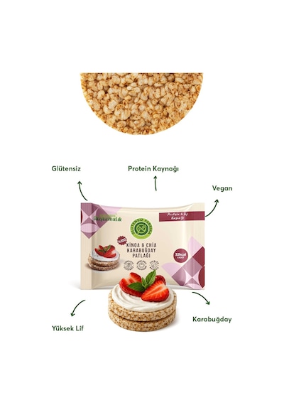 Karabuğday Patlağı Karma 10 Paket Glütensiz & Vegan
