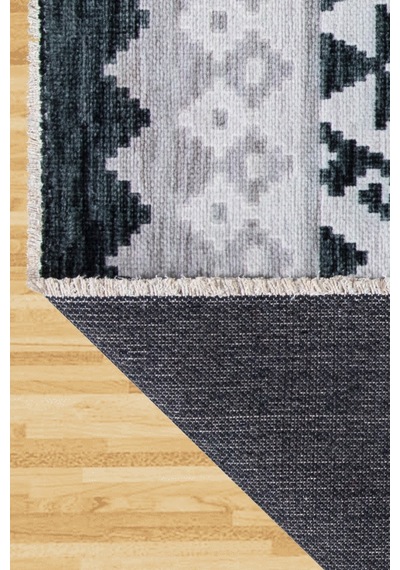 Kilimista Efes 2306 Kolay Temizlenen Dekoratif Yıkanılabilir Balkon Salon Halısı Mutfak Halısı Kilim Yolluk Çok Renkli