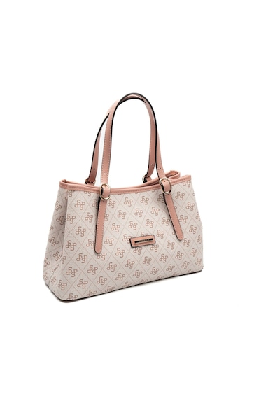 Silver Polo Sp1252 Kadın El Çantası Monogram Pembe-somon