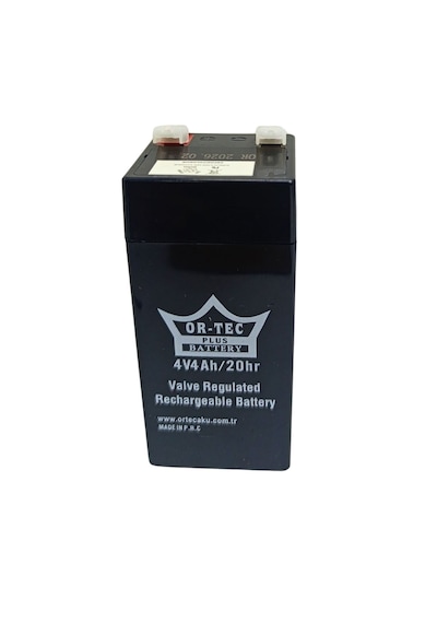 Ortec 4v 4 Ah Akü Kuru Tip 46 X 46 X 100 0.44 Kg