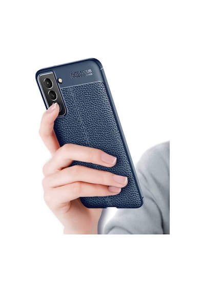 Samsung Uyumlu Galaxy S21 Fe Kılıf Deri Tarzı Niss Silikon Case