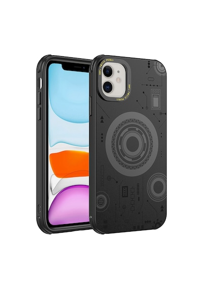 Apple Uyumlu iPhone 11 Kılıf Zore Wireless Şarj Özellikli Desenli Hot Kılıf