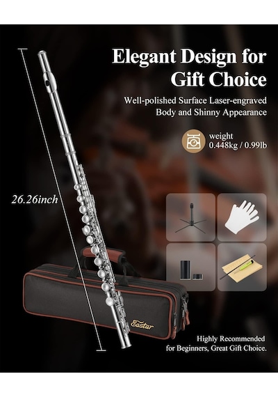 Eastar Efl-1 Yan Flüt Nikel