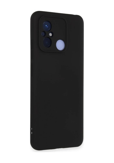 Mmb-trade Redmi 12c Kılıf Nano İçi Kadife Silikon - Siyah Mmbz