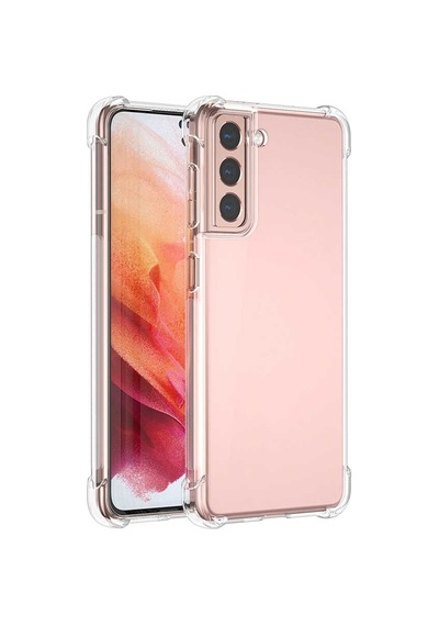 Galaxy S21 Plus Kılıf Zore Nitro Anti Shock Silikon Renksiz