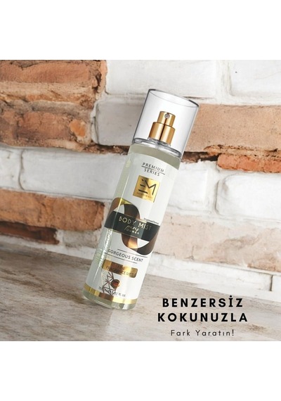 Kadın Body Mist Vücut Parfümü - Premium Seri Paris Kokusu Afrodizyak Etkili Vücut Spreyi