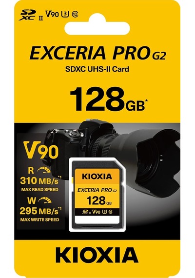Excerıa Pro G2 128gb Sdxc Uhs-ıı Hafıza Kartı - V90 U3 C10-310mb/s Okuma 300mb/s Yazma - 8k 4k