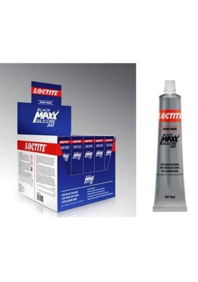 Loctite Black Maxx Silikon 300 Tb 70 Ml Isıya Dayanıklı Siyah Sıvı Conta 2 Adet