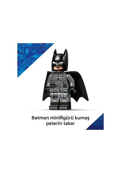 LEGO® DC Batman™: Batman™ Batmobile™ 76332 – 9 Yaş Üzeri Çocuklar için Minifigür İçeren Yaratıcı Oyuncak Yapım Seti (330 Parça)