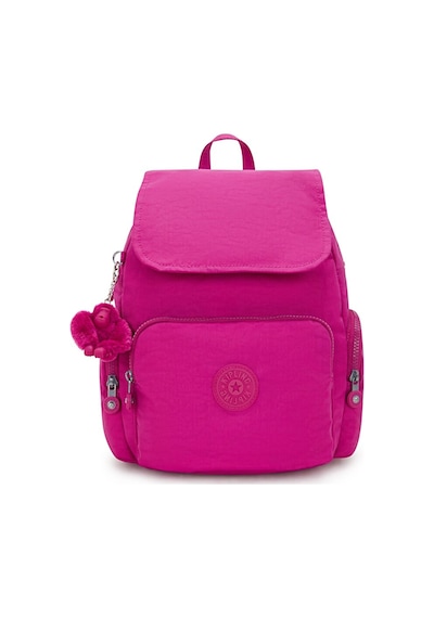 Kipling Kıplıng City Zip S Küçük Boy Sırt Çantası Pembe Glowıng Fuchsıa Pembe