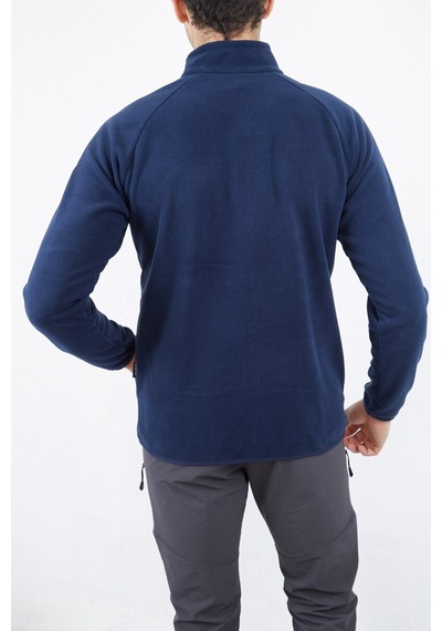 Alpinist Motus Tam Fermuarlı Polar Indigo (520730251)