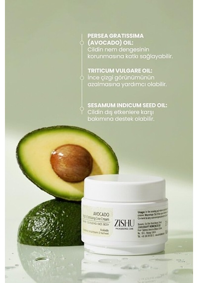Zishu Nemlendirici El/yüz/vücut Kremi 20 Ml