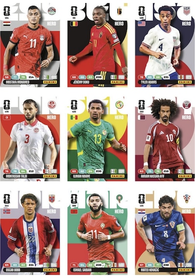 Dünya Kupası Fıfa 2026 Panini Adrenalyn Xl Koleksiyon Kartı Booster 1 Paket 8 Kart