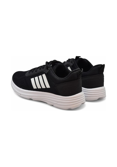 Papatay 4310-1 Tam Ortopedik Taban Unisex Spor Ayakkabı Yazlık Hafif Eva Taban Günlük Spor Ayakkabı SİYAH-BEYAZ