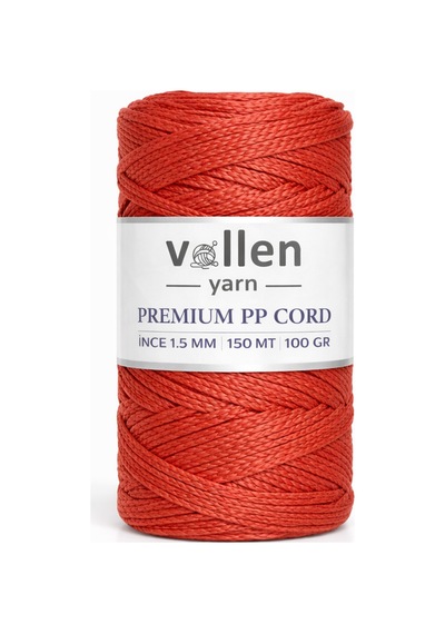 1.5mm-150mt Polyester Makrome Ipi, Supla Ipi, Çanta Ipi, Bileklik Ipi, Makrame, Kiremit