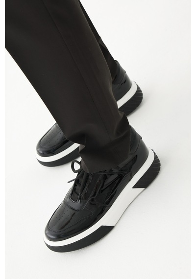 Derinet Hakiki Deri Bağcıklı Erkek Sneaker S.rugan S.rugan