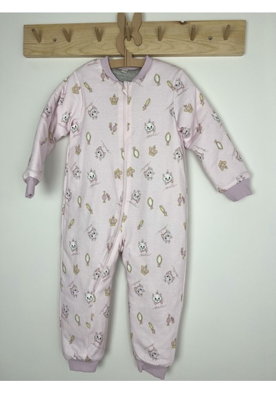 Key Kıds Marle Pembe Kedi Pamuklu Bacaklı 2.5 Tog Çocuk Uyku Tulumu Çok Renkli