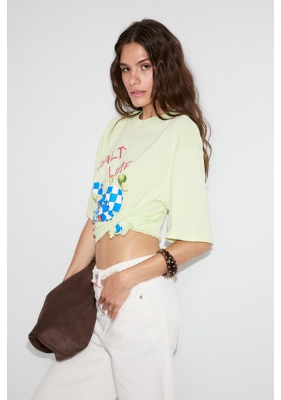 Grımelange Nıtza Kadın %100 Pamuk Oversize Bisiklet Yaka Mint Yeşil T-shirt Mint Yeşili Grımelange Nıtza Kadın %100 Pamuk Oversize Bisiklet Yaka Mint Yeşil T-shirt Mint Yeşili