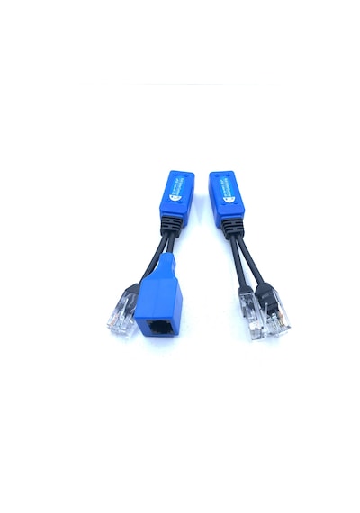 Deste Elektronik Escam 2 Adet/1 Çift Rj45 Splitter Birleştirici