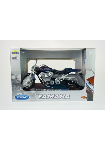 '02 Yamaha Road Star Warrıor 1:18 Ölçekli Model