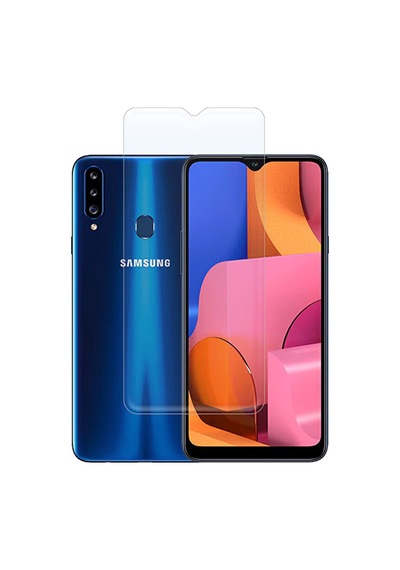 Samsung Galaxy A20s Uyumlu Hd Parlak Nano Ekran Koruyucu 9h Esnek Kırılmaz Koruma