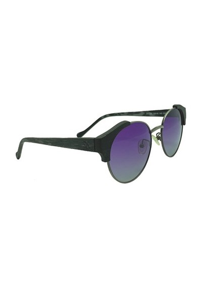 Burlington Mod.5355 C.82 Ekartman 52-18 Siyah Gri Kadın Güneş Gözlüğü Siyah