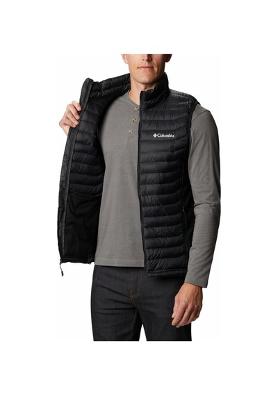 Columbia Coumbia Powder Pass Vest Erkek Yelek Siyah