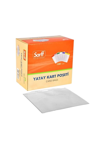 Sarff Güvenlik Kart Poşeti 12Cmx11Cm 100Ad