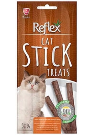 Stick Tavuklu Ve Ördekli Tahılsız Kedi Ödül Çubuğu 3x5 Gr