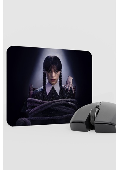 Wednesday V4 22x18 Gaming Kauçuk Kaymaz Taban Mouse Pad Fare Altlığı