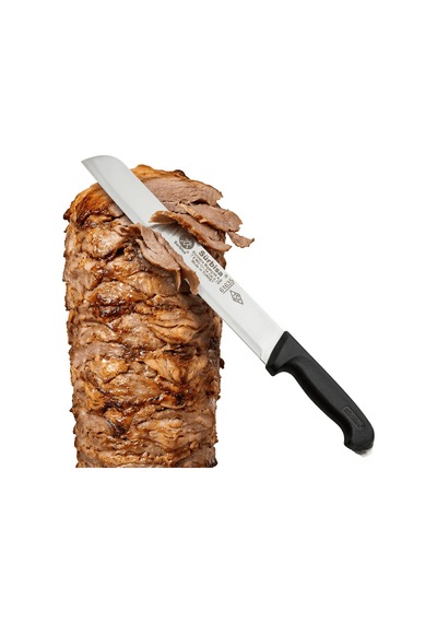 Sürmene Döner Kesme Bıçağı Kaşar Ve Kavurma Bıçak Paslanmaz Çelik 45 Cm Sürbisa 61635