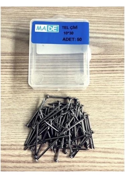 Made Tel Çivi 10X30 (1 Kutu:50 Adet) St-44 N11.45751