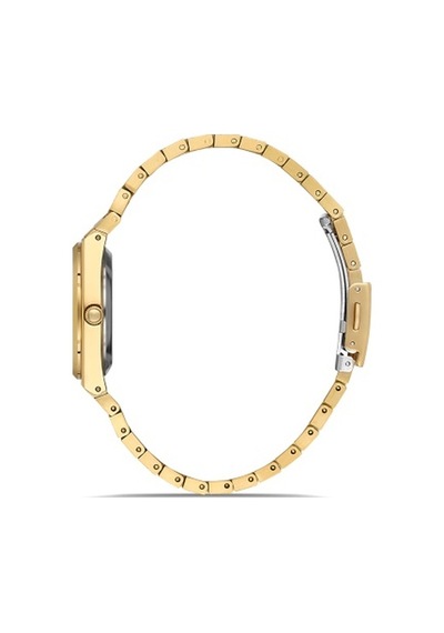 Ferro Fl21495a-b Quartz Çelik Altın Rengi Beyaz Kadran 32 Mm Kadın Kol Saati Altın