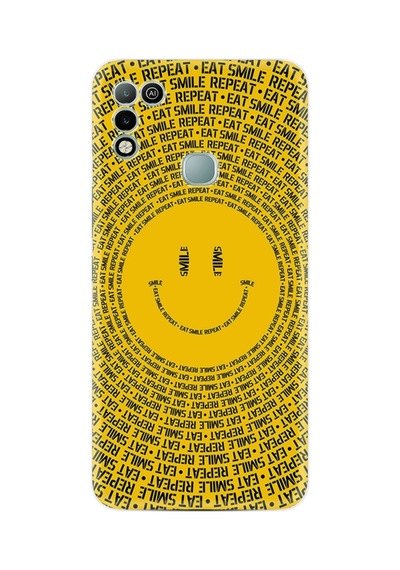 Infınıx Hot 11 Play Kılıf Resimli Desenli Silikon Platinium Series Smile 1862