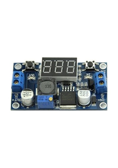 Lm2596 Göstergeli Ayarlanabilir Voltaj Regülatör Kartı