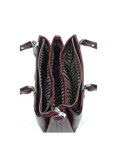 Silver Polo Sp972 Kadın El Çantası Düz Bordo-bordo