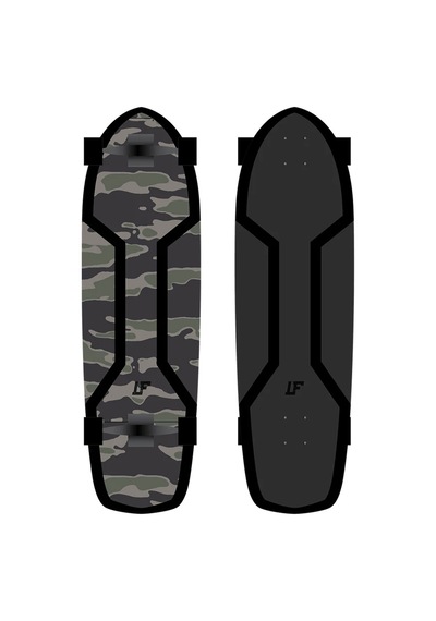 Quıksılver Quiksilver Lf Pro Unisex Siyah Skateboard Complete Set Kvj0