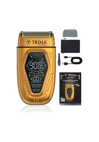Trina Profesyonel Tıraş Makinesi Sarı Trnsklks0014yl