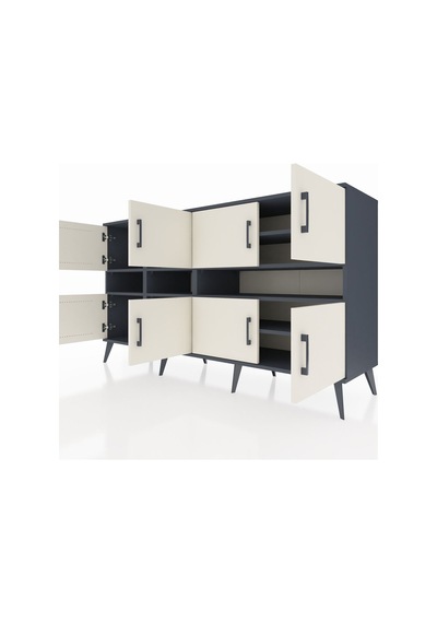 Kronos Konsol 8 Raflı 8 Kapaklı 176x59x99 Antrasit-aytaşı/antrasi Antrasit-aytaşı/antrasit Kronos Konsol 8 Raflı 8 Kapaklı 176x59x99 Antrasit-aytaşı/antrasi Antrasit-aytaşı/antrasit