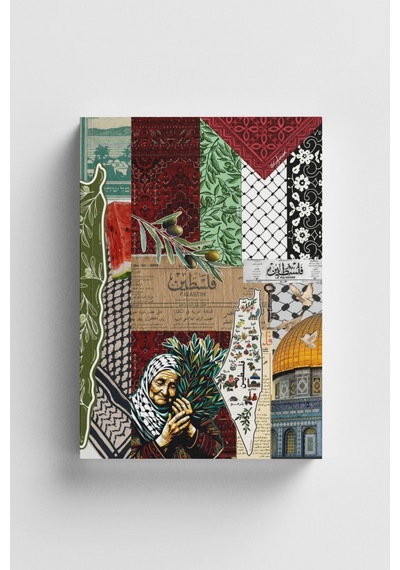 Filistin Kolajı Defter Çok Renkli