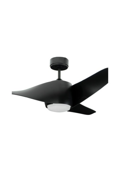 Alsanfan Urla 50PRF-308-BLK Aydınlatmalı Tavan Vantilatörü