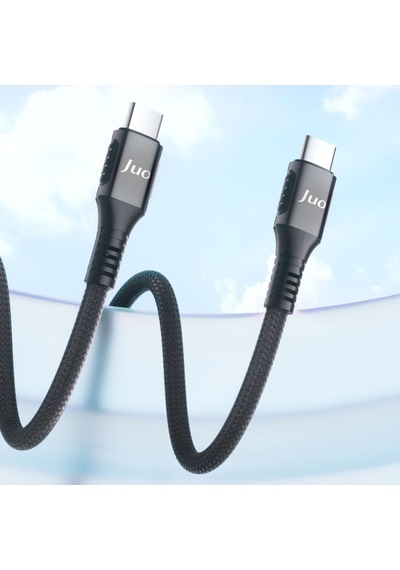 60w Usb Type-c To Type-c Örgülü Pd Hızlı Şarj Ve Data Kablosu 2 Metre Diğer